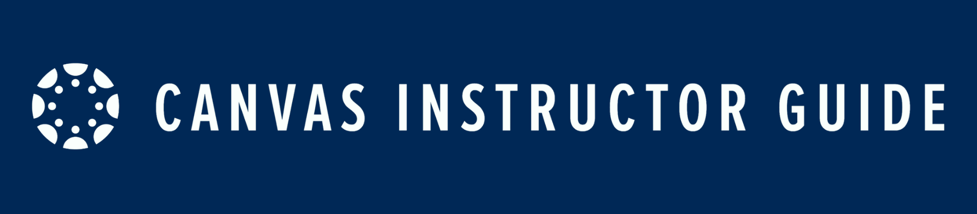 slider for course Canvas Instructor Guide