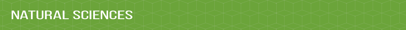 Header image that reads "Natural Sciences"